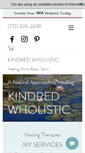 Mobile Screenshot of kindredwholistic.com
